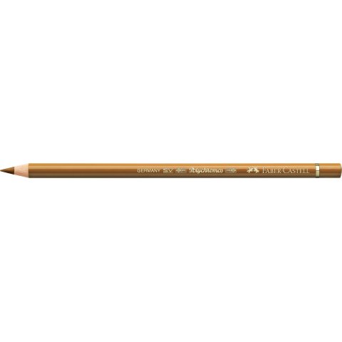 Faber Castell Polychromos coloured pencil pen, ochre brown (182)