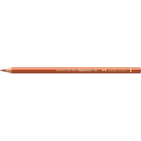 Faber Castell Polychromos coloured pencil pen, terracotta (186)