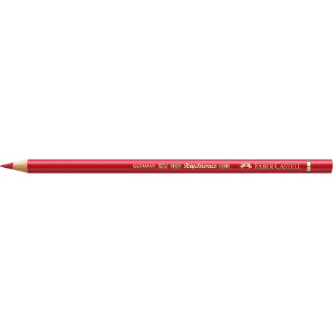 Faber Castell Polychromos coloured pencil pen, scarlet red, deep (219)