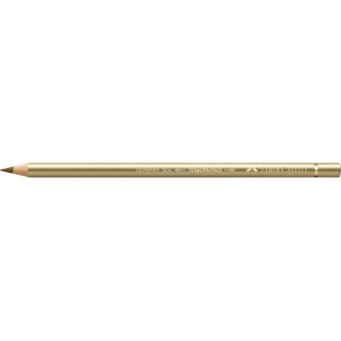 Faber Castell Polychromos coloured pencil pen, gold (250)