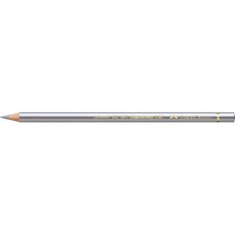Faber Castell Polychromos coloured pencil pen, silver (251)