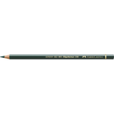 Faber Castell Polychromos coloured pencil pen, chromium-oxide green (278)