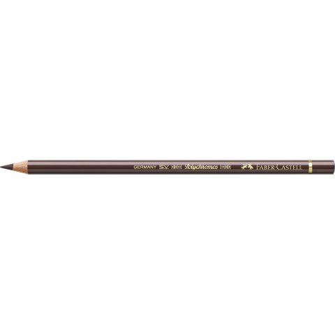 Faber Castell Polychromos coloured pencil pen, burnt umbra (280)