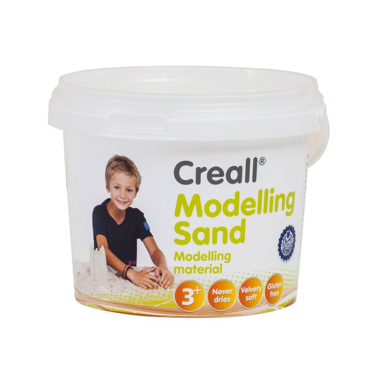 Creall che modella la sabbia