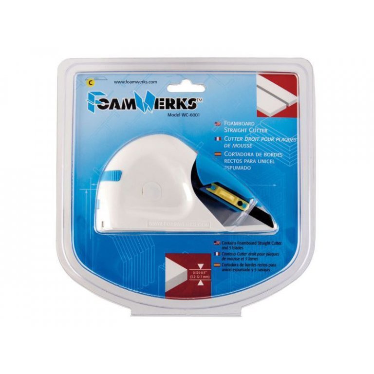 FoamWerks Foamboard Straight Cutter and Replacement Blades