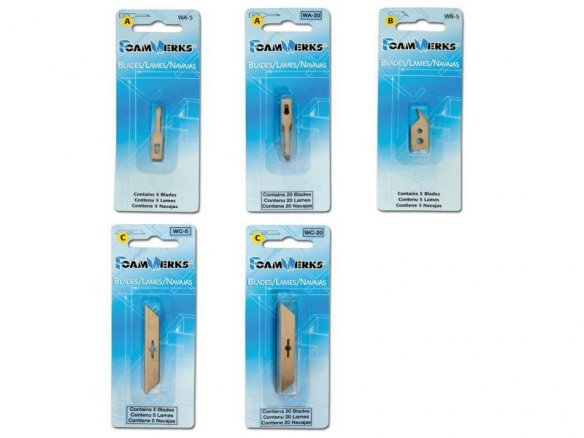 Cuchillas de recambio Foamwerks