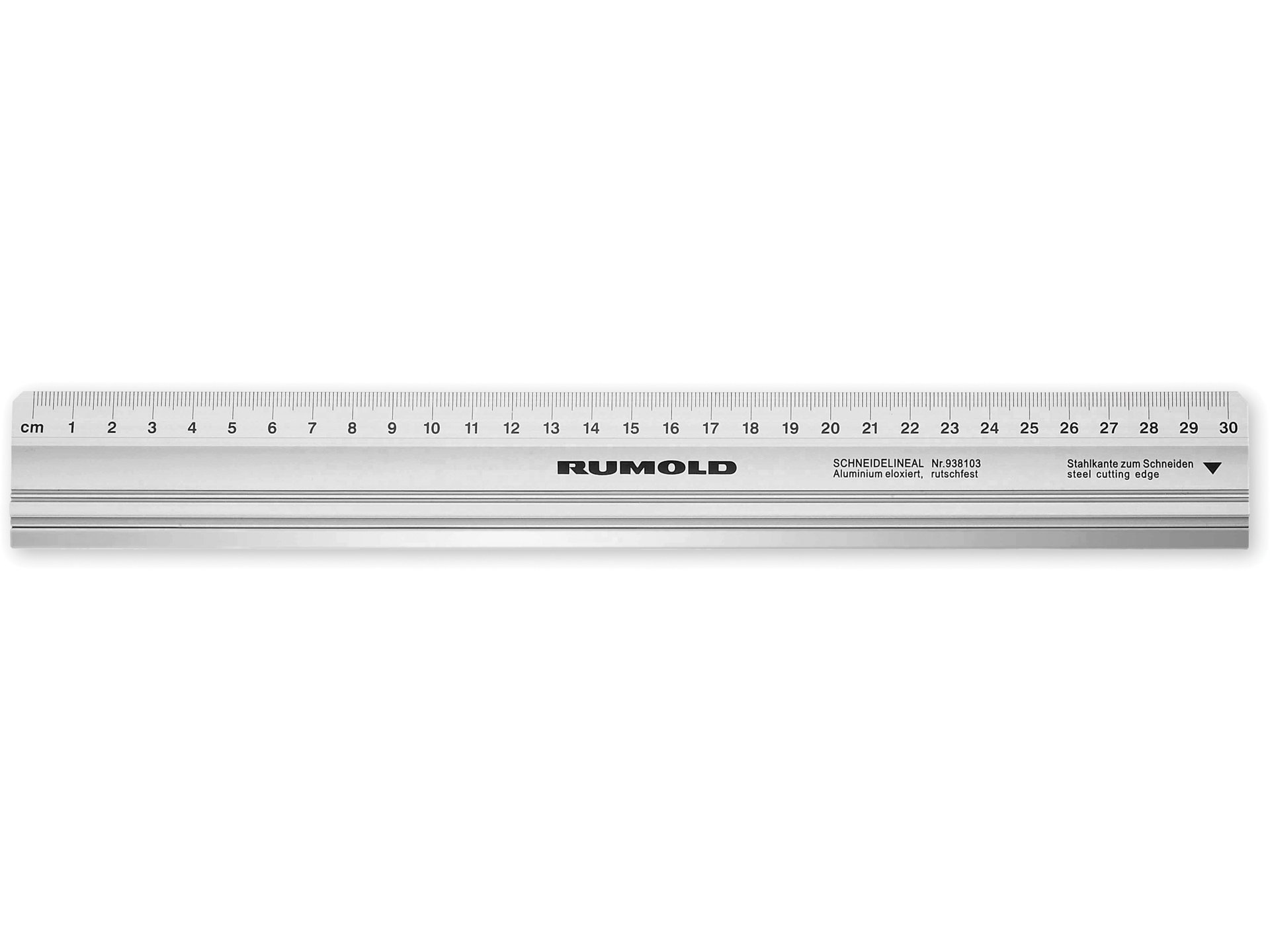 thumbnail interactive-video image 1 of 12-Inch Metal Ruler - Standard SAE Measurement, Unbranded Basic Shop Tool 1 of 4