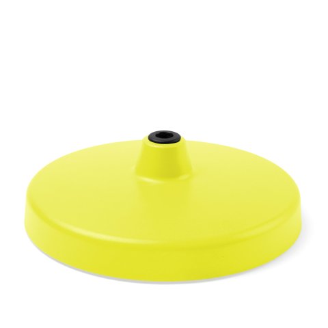 Arbeitsplatzleuchte Luxo L-1, Tischfuß TISCHFUSS, rund, ø 210 mm, schwefelgelb RAL 1016