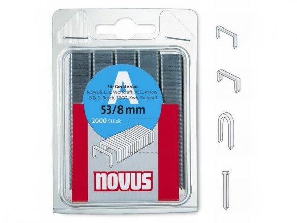 Grapas Novus, galvanizadas