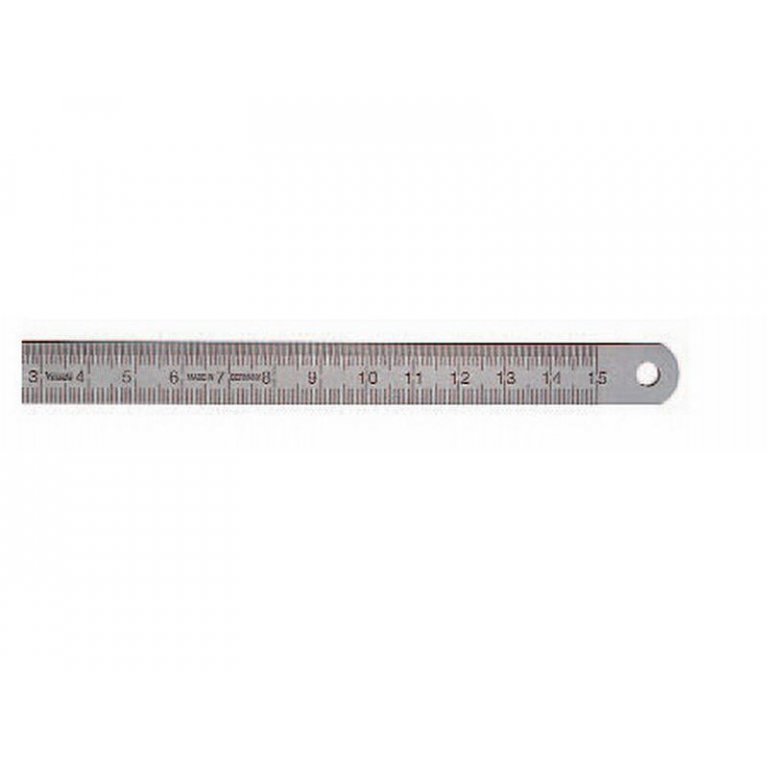 Steel ruler, rust-proof, flexible