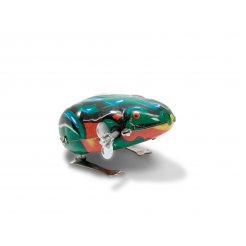 Nostalgie Frosch hüpfend