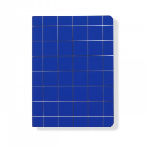 Nuuna Notebook Break the Grid S, 108 x 150 mm, various grids, blue