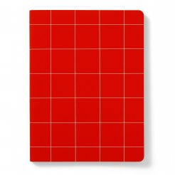 Nuuna Notebook Break the Grid L, 165 x 220 mm, various grids, red