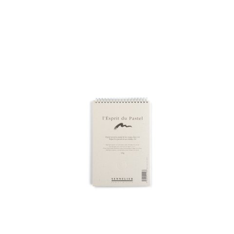 Sennelier Malblock L´Esprit du Pastel, 130 g/m² f. Pastelle, 160 x 240 mm, 25 Blatt, grau, gekörnt
