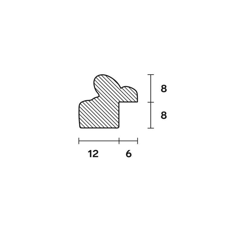 Acquistare Harold, cornice per foto in legno online