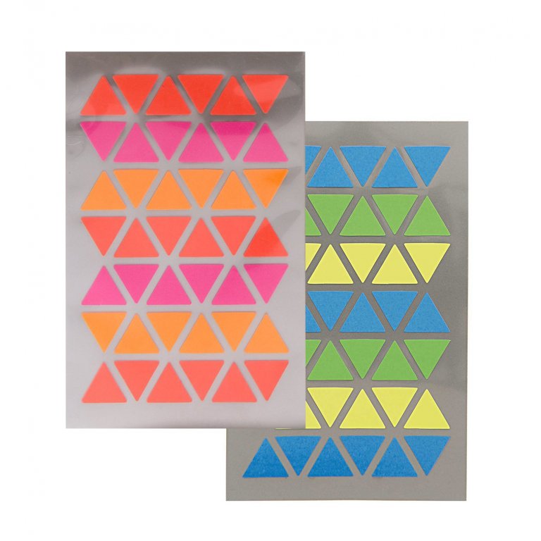 Paper Poetry sticker triangoli