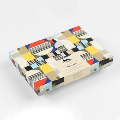 Pepin Correspondence Set, Paper, cards, envelopes, stickers; Bauhaus