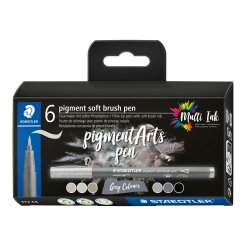 Staedtler Pigment Arts soft brush pen, Set