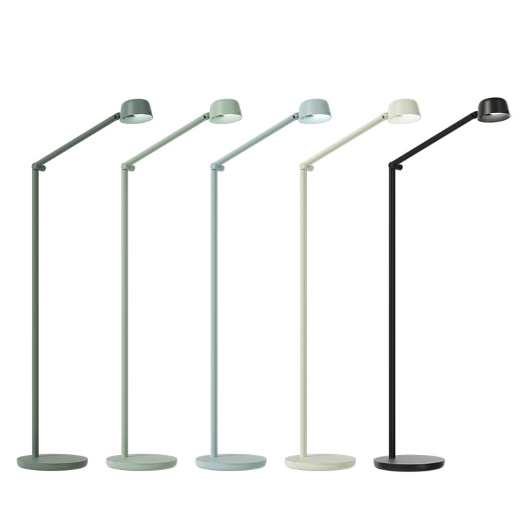 Floor lamp Motus Floor 2, dim to warm, articulated