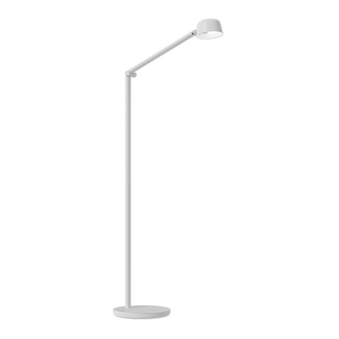 Lámpara de pie Luxo Motus Floor 2, de tenue a cálida 8,46 W, 2,7-4k K, 810 lm, CRI>90, blanco