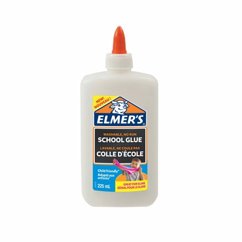 Elmers Bastelkleber PE-Flasche, 225 ml, weiß