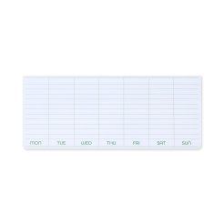 Penco blocco note appiccicoso 180 x 74 mm, settimana, 30, foglio autoadesivo, bianco