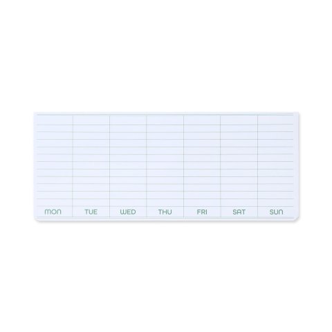 Penco Sticky Memo Pad 180 x 74 mm, week, 30, sheet self-adhesive, white