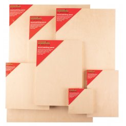 Malkörper Holz, ungrundiert