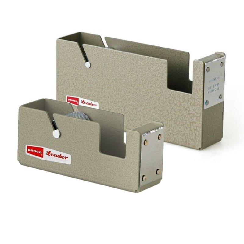 ArtsOnDesk Moderne Kunst Tischabroller St202 Edelstahl Satiniert Klebebandspender Schreibtisch