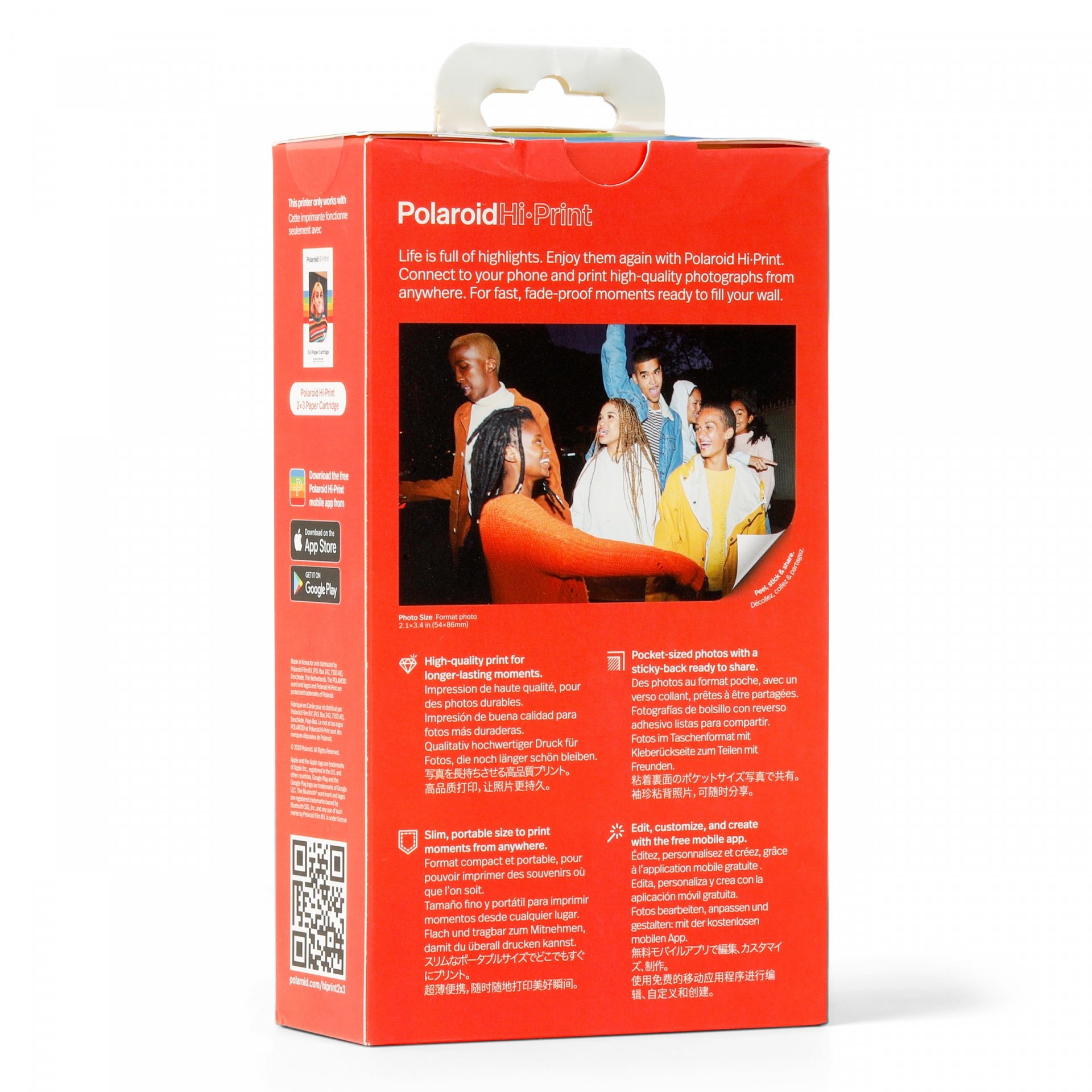 Shop Polaroid Hi-Print 2x3 Pocket Photo Printer online at Modulor