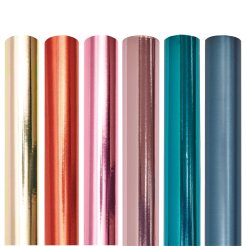 Geschenkpapier Rolle metallic