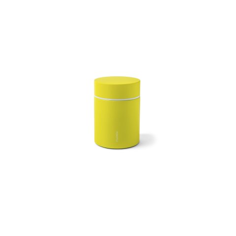 Poketle Isolierflasche +4 65 x 90 mm, Edelstahl, 160 ml, yellow