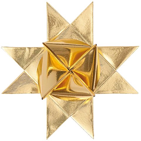 Fröbel Stelle Carta Poesia 60 strisce per 15 pezzi, 2 misure, oro