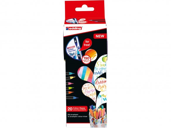 Edding 1340 Brushpen Set