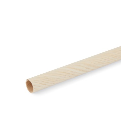 LignoTube wooden round tube, ash ø 25 x 2.5 mm, l = 1000 mm