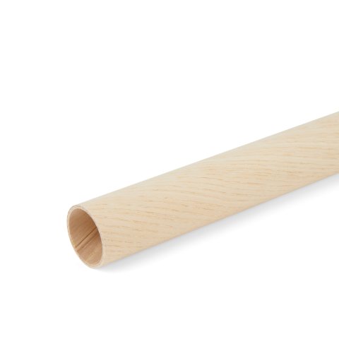 LignoTube tubo de madera redondo, fresno ø 40 x 2,5 mm, l = 1000 mm