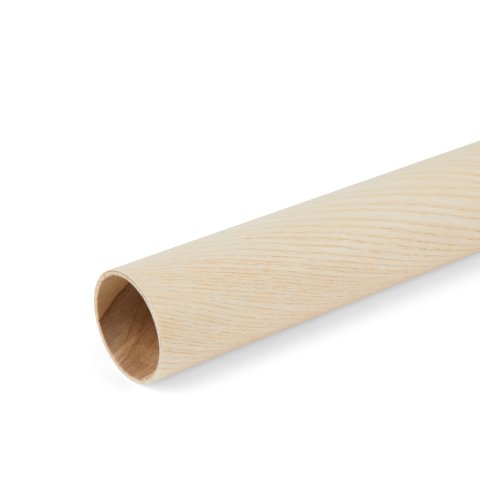LignoTube tubo de madera redondo, fresno ø 50 x 2,5 mm, l = 1000 mm