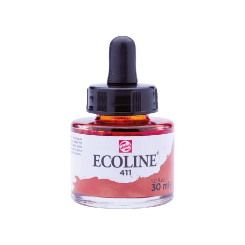 Acuarela líquida Royal Talens Ecoline Frasco de vidrio de 30 ml, cocido en Siena (411)