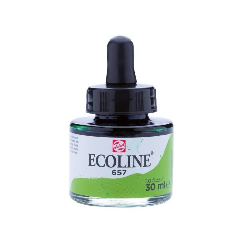 Royal Talens liquid watercolor Ecoline Glass bottle, 30 ml, bronze green (657)