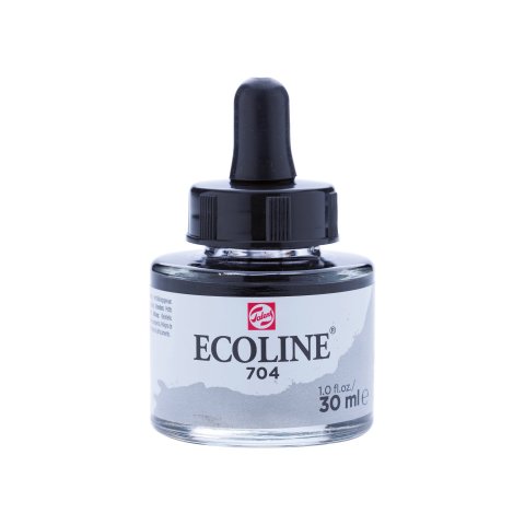 Royal Talens liquid watercolor Ecoline Glass bottle, 30 ml, gray (704)