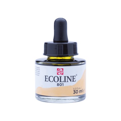 Royal Talens liquid watercolor Ecoline Glass bottle, 30 ml, gold (801)