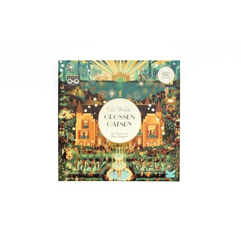 Puzzle di Laurence King Publishing 48,5 x 68 cm, Il mondo del Grande Gatsby