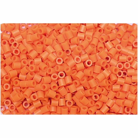 Bügelperlen 5 x 5 mm, ca. 1000 Stück, orange