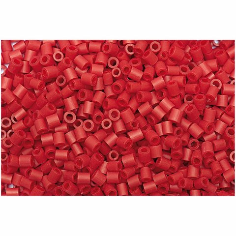 iron-on beads set 5 x 5 mm, about 1000 pieces, red
