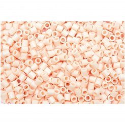 Bügelperlen 5 x 5 mm, ca. 1000 Stück, creme