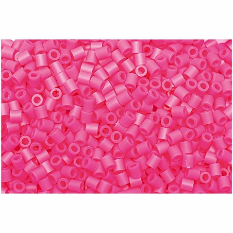 iron-on beads set 5 x 5 mm, about 1000 pieces, pink