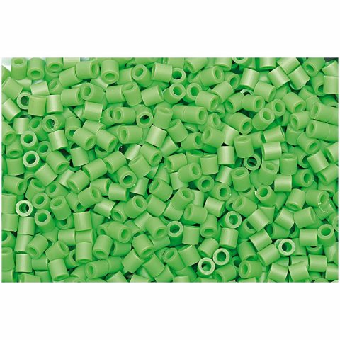 Bügelperlen 5 x 5 mm, ca. 1000 Stück, blattgrün