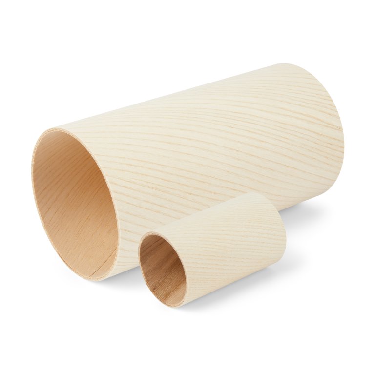LignoTube wooden round tube for lamp construction, ash