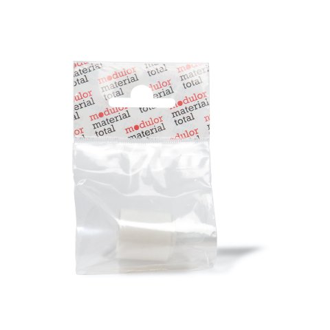 Puntos adhesivos de silicona, poco adhesivos (removibles) ø 10 mm, 100 unidades, transparente