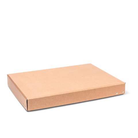 Stülpdeckelkarton genietet, natur 50 x 310 x 430 mm, für DIN A3